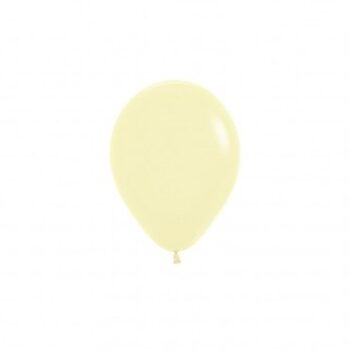 Κίτρινο Pastel Matte λάτεξ Μπαλόνι