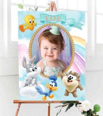 Καμβάς Βάπτισης Baby Looney Tunes