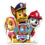 Ξύλινο διακοσμητικό Paw Patrol