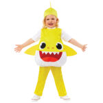 Παιδική Στολή Baby Shark κίτρινο