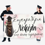 Πανό Αποφοίτησης - Girl Grad
