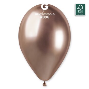 Shiny Rosegold λάτεξ μπαλόνι