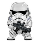 Ξύλινη φιγούρα Star Wars