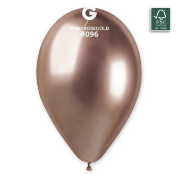 Shiny Rosegold λάτεξ μπαλόνι