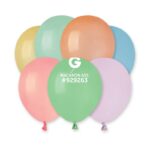 Macaron Διάφορα Χρώματα λάτεξ μπαλόνια