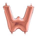 Mini Μπαλόνια Γράμματα Rosegold 36cm