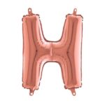 Mini Μπαλόνια Γράμματα Rosegold 36cm