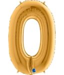 Μπαλόνια Αριθμοί Χρυσό 100 cm – 40″