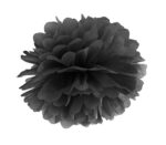 Μαύρο χάρτινο Pom Pom