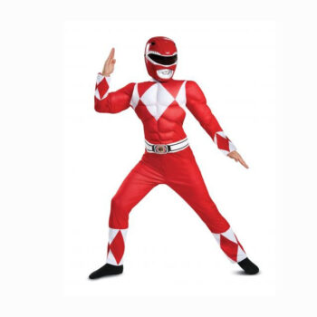 Στολή Κόκκινος Power Ranger - παιδική