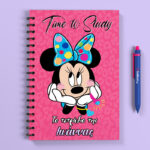 Προσωποποιημένο Τετράδιο - Minnie Time To Study