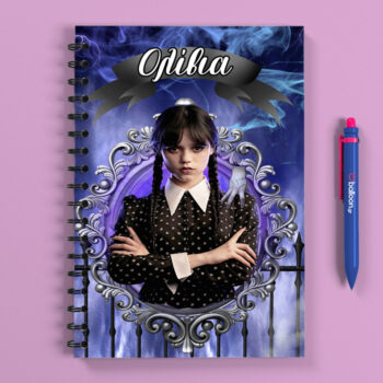 Προσωποποιημένο Τετράδιο - Wednesday Addams
